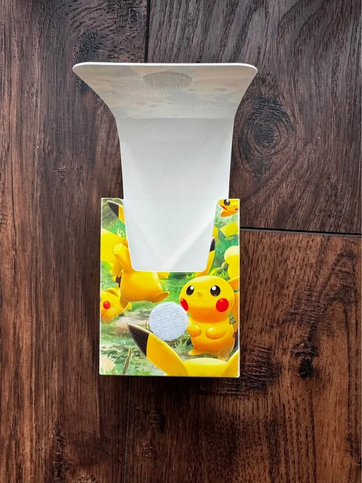 Official Pokemon Card Deck Organizer Box - Pikachu Design - photo 2