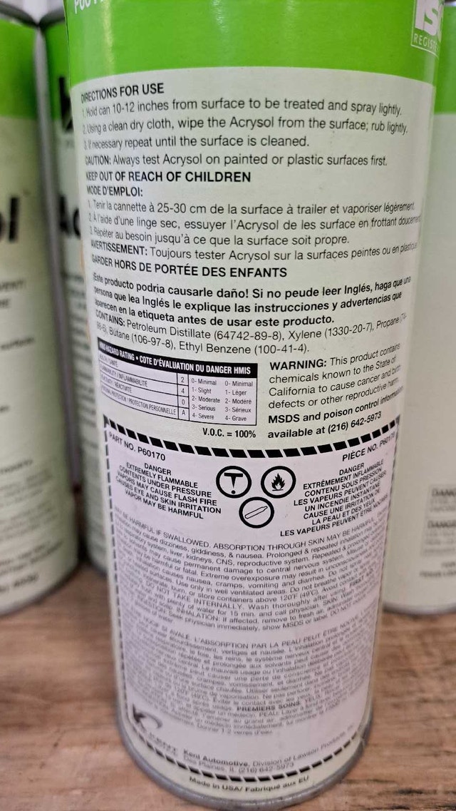 Kent Automotive Acrysol and Seam Sealer - photo 3