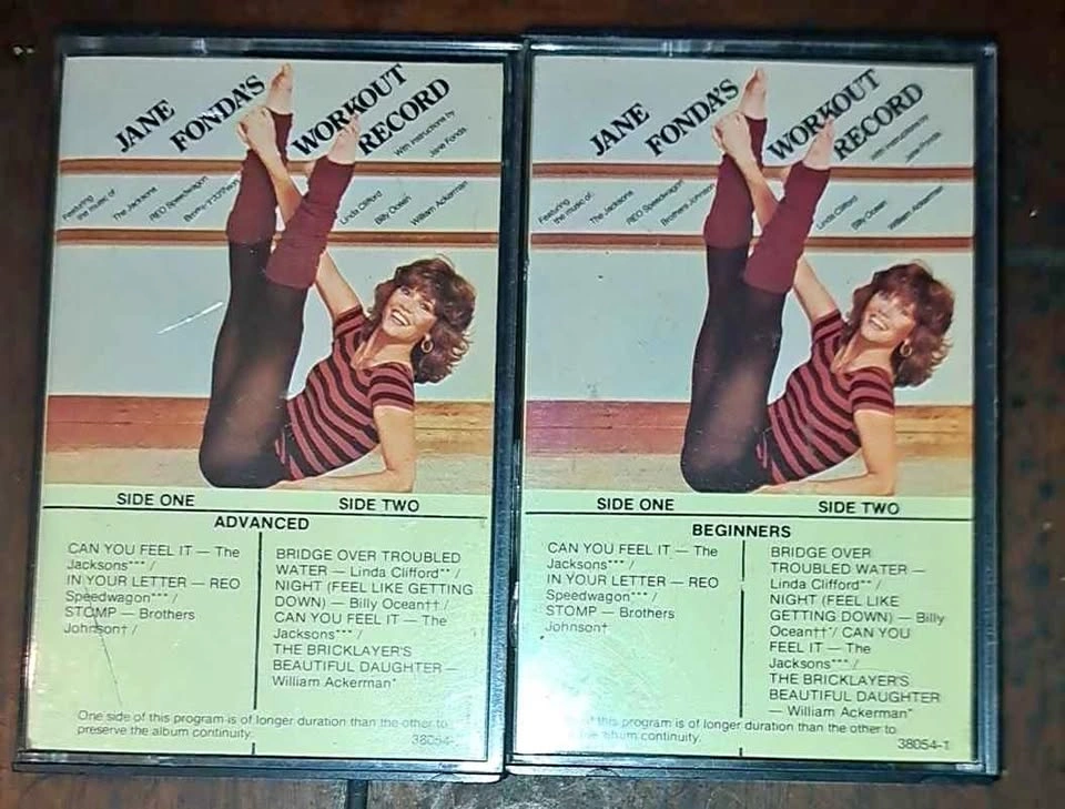 1982 Jane Fonda dance/workout cassettes