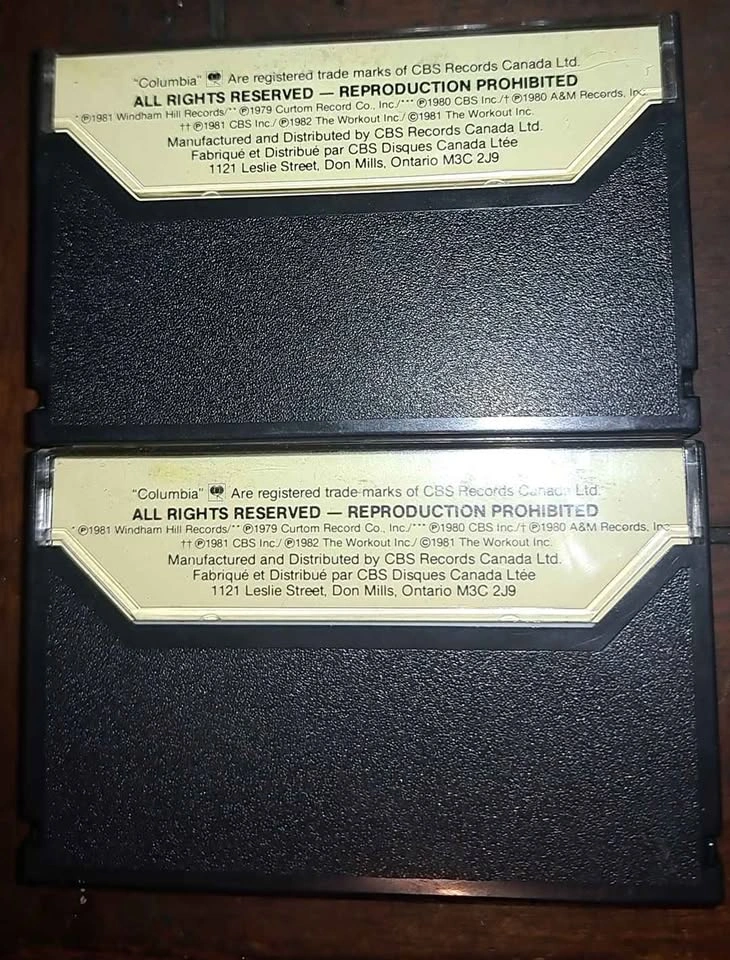 1982 Jane Fonda dance/workout cassettes - photo 2