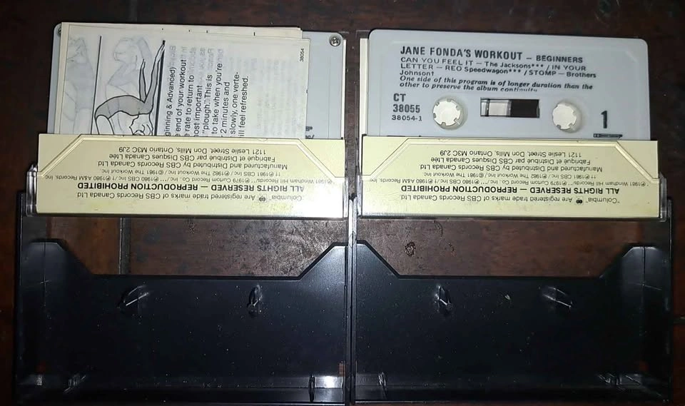1982 Jane Fonda dance/workout cassettes - photo 3