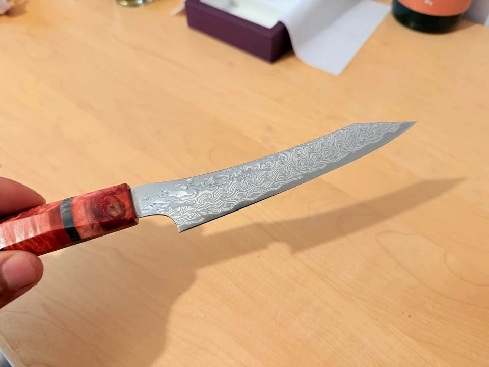 Ryusen Hamono Gurenhiryu petty knife - photo 3