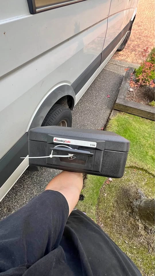 SentrySafe 1100 fireproof