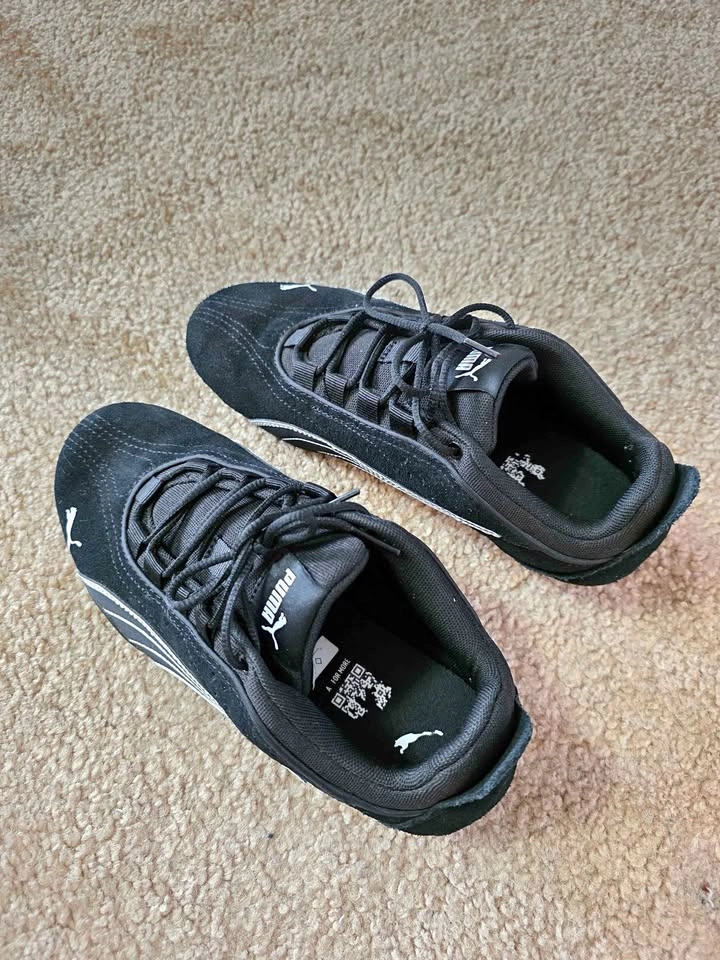 Puma Speedcat Black Suede Sneakers