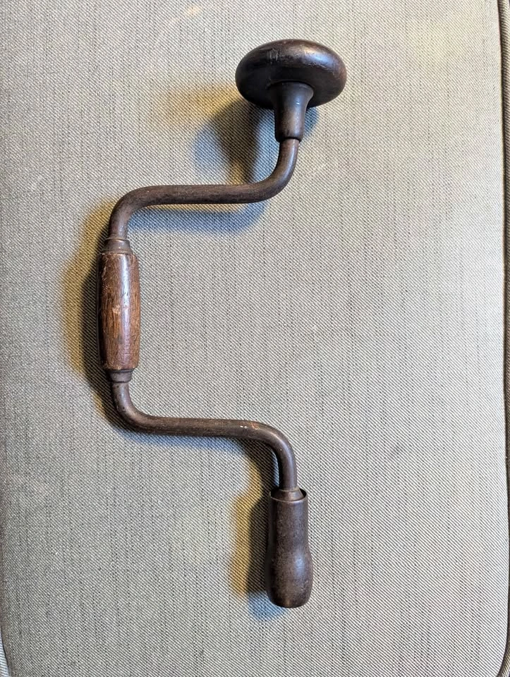 Vintage brace drill