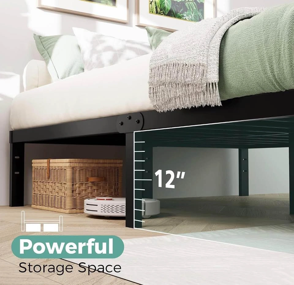 Double Bed frame + Mattress + Memory foam mattress topper - photo 3