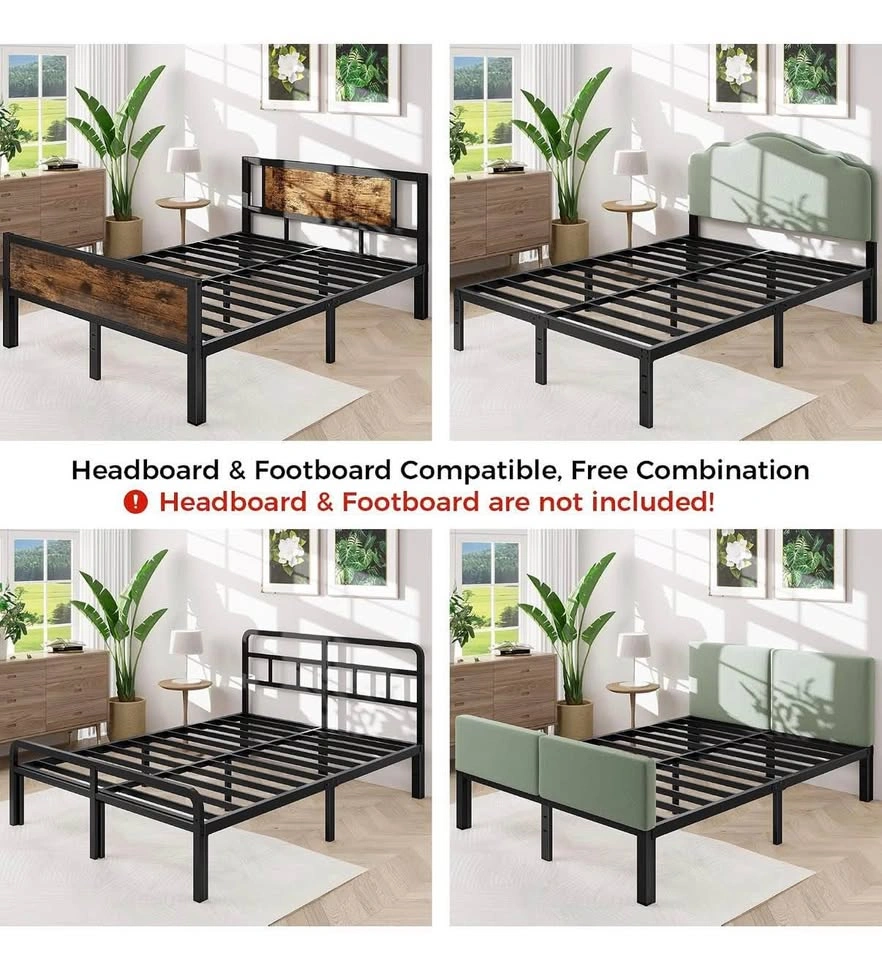 Double Bed frame + Mattress + Memory foam mattress topper - photo 4
