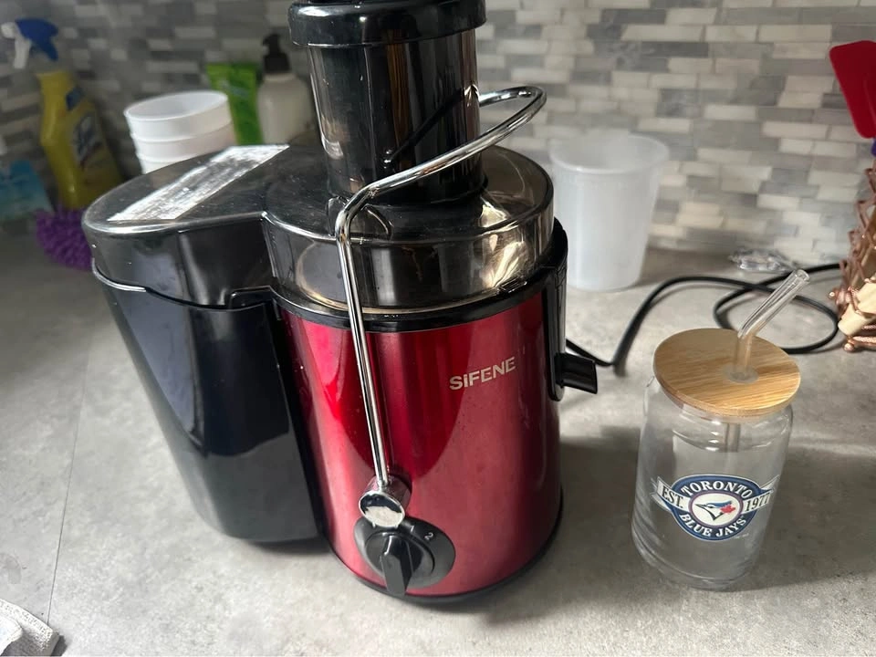 SIFENE Compact Centrifugal Juicer with 2 Blue Jays Mugs - photo 2