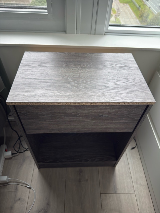Dark Grey Nightstand - photo 2