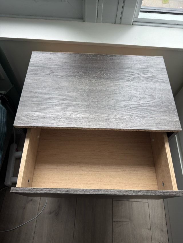 Dark Grey Nightstand - photo 3