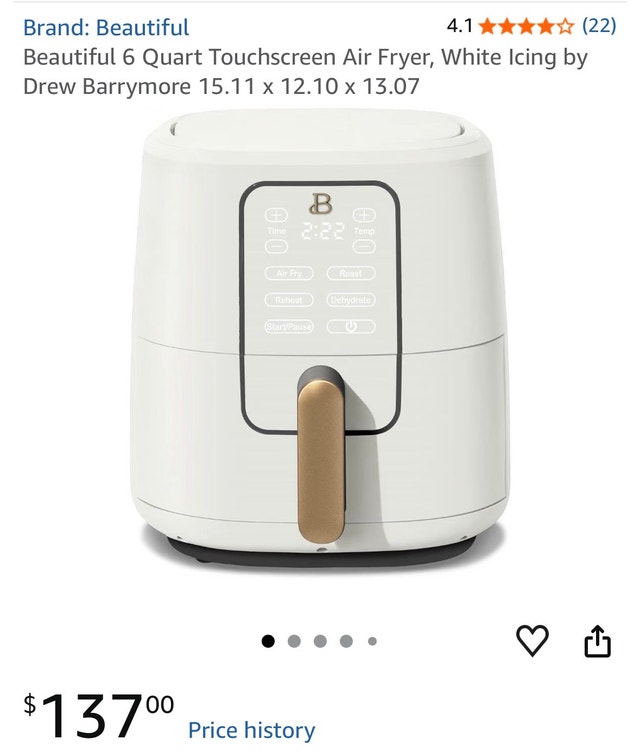 Beautiful Air fryer (touchscreen) - photo 2