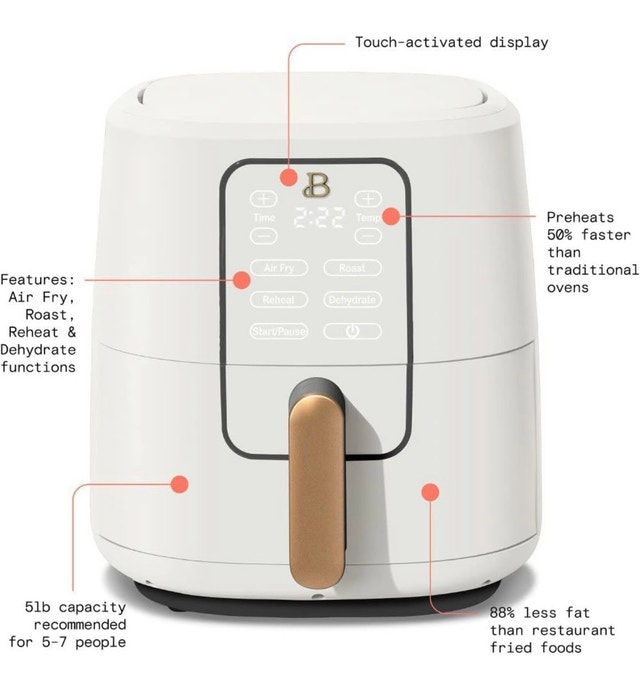 Beautiful Air fryer (touchscreen) - photo 4