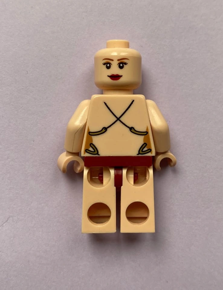 Princess Leia Jabba Slave Outfit Lego Minifigure sw0485 - photo 4