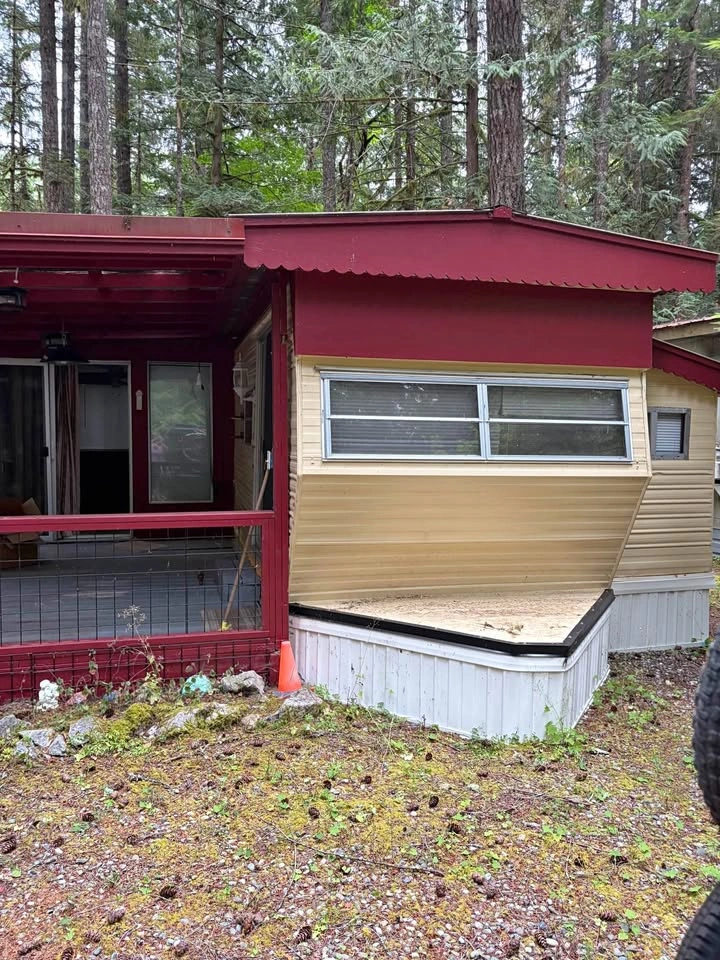 Vintage Mobile Home with Covered Deck