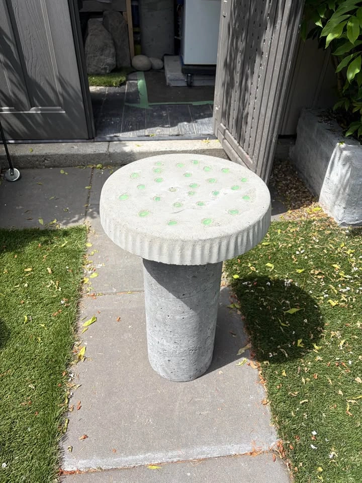 Handmade concrete coffee table - photo 3