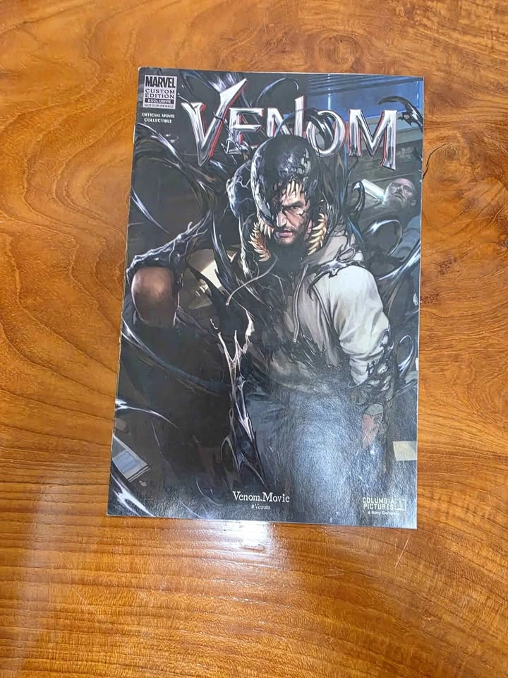 VENOM Movie promo comic