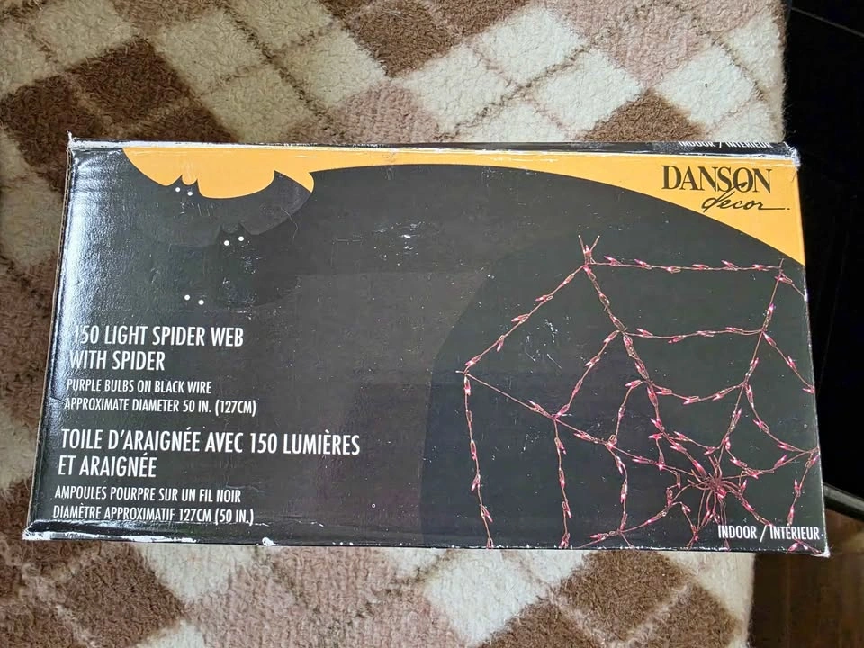 Spider web lights