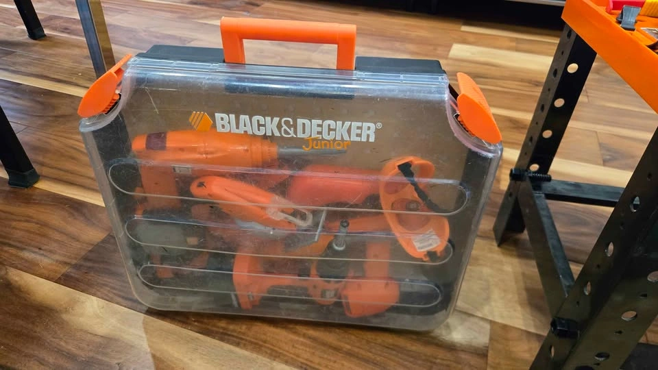 Home Depot Workbench and Black & Decker Junior Tool Set - photo 4