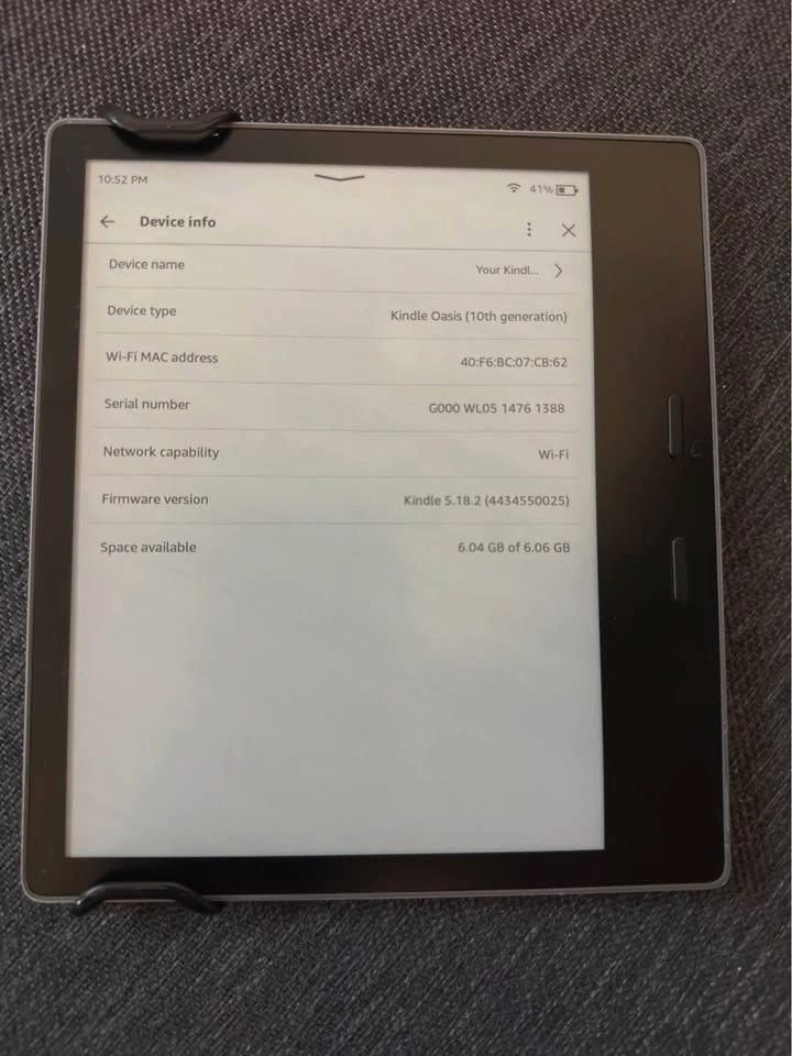 Kindle Oasis 10 - photo 4