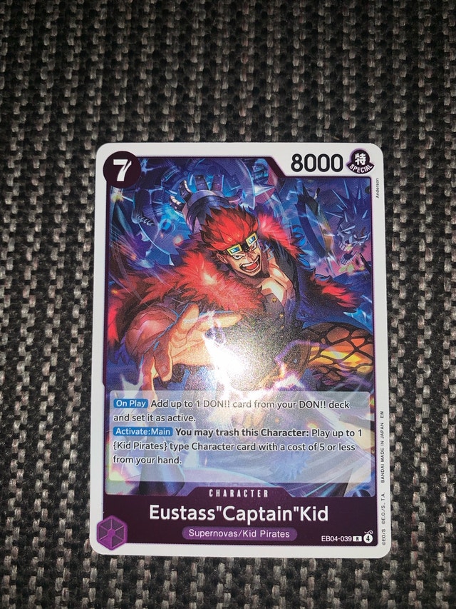 Eustass Captain Kid foil EB04-39 (The Azure Sea's Seven) - photo 2