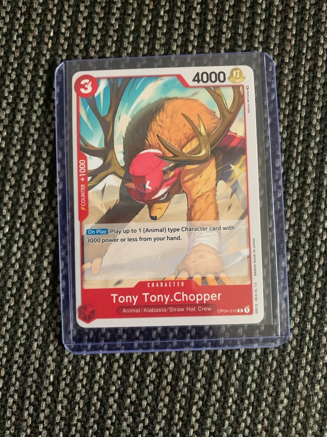 Tony Tony. Chopper OP04-010 (Kingdoms of Intrigue)