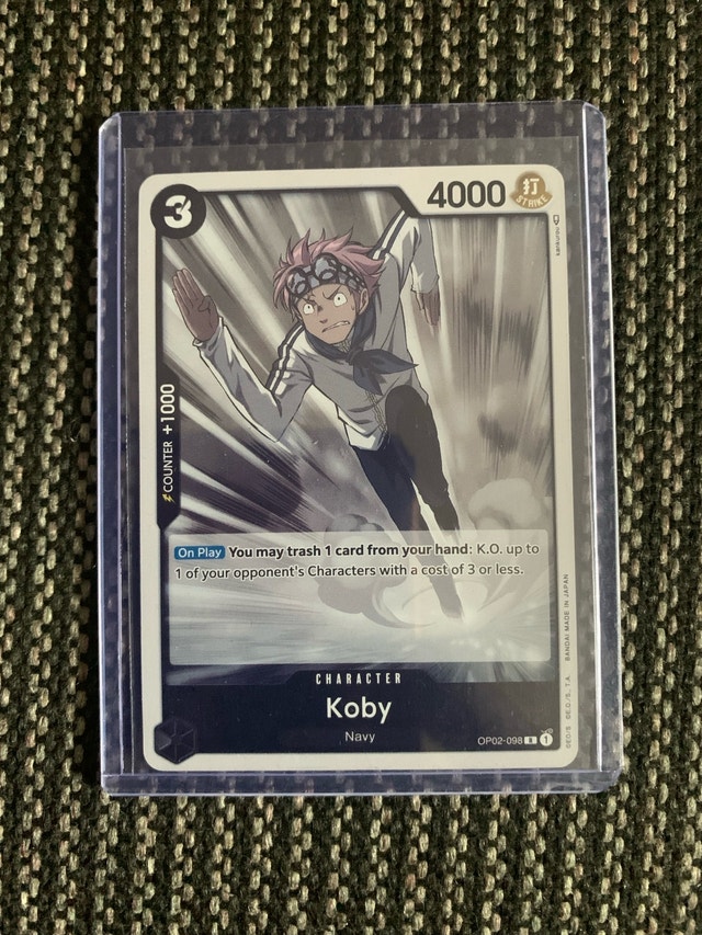Koby foil OP02-98 ( Paramount War )