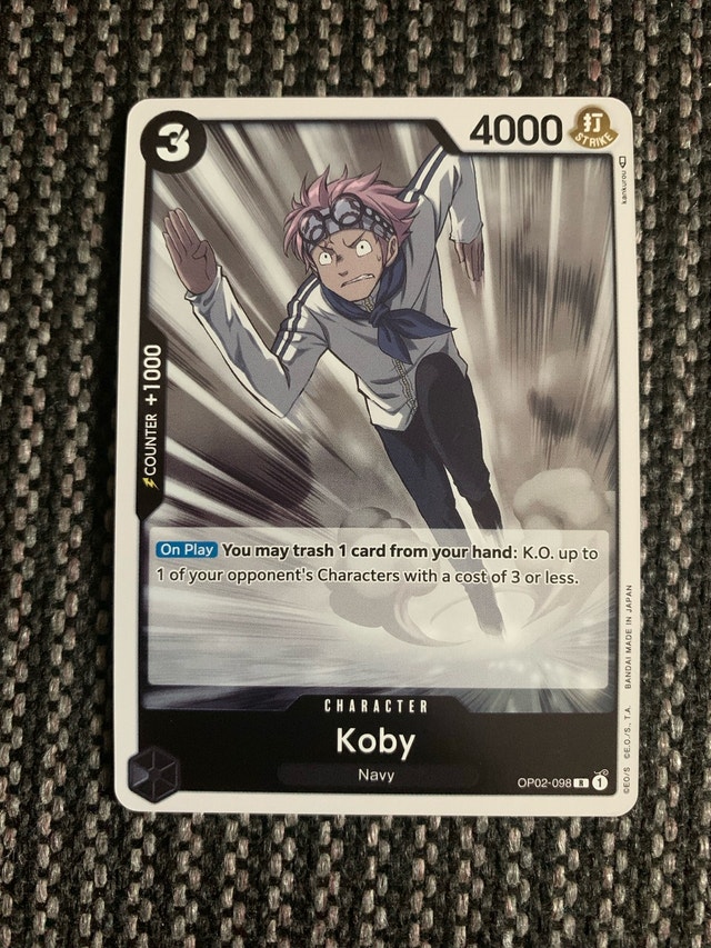 Koby foil OP02-98 ( Paramount War ) - photo 2