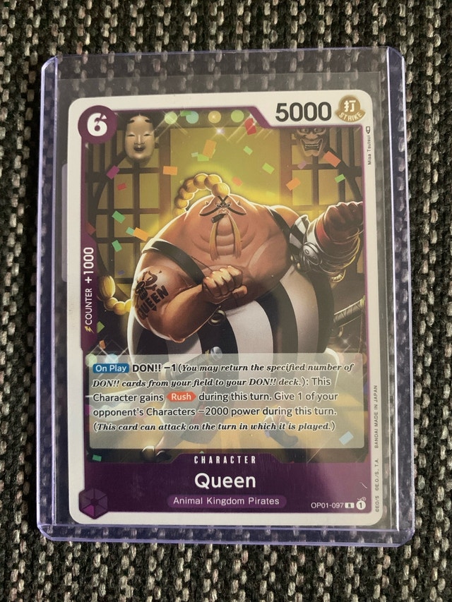 Queen foil OP01-097 (romance dawn) [first set]