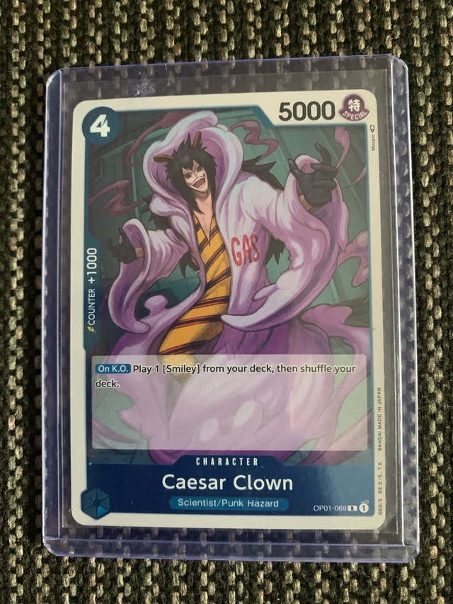 Caesar Clown foil OP01-069 (romance dawn) [first set]