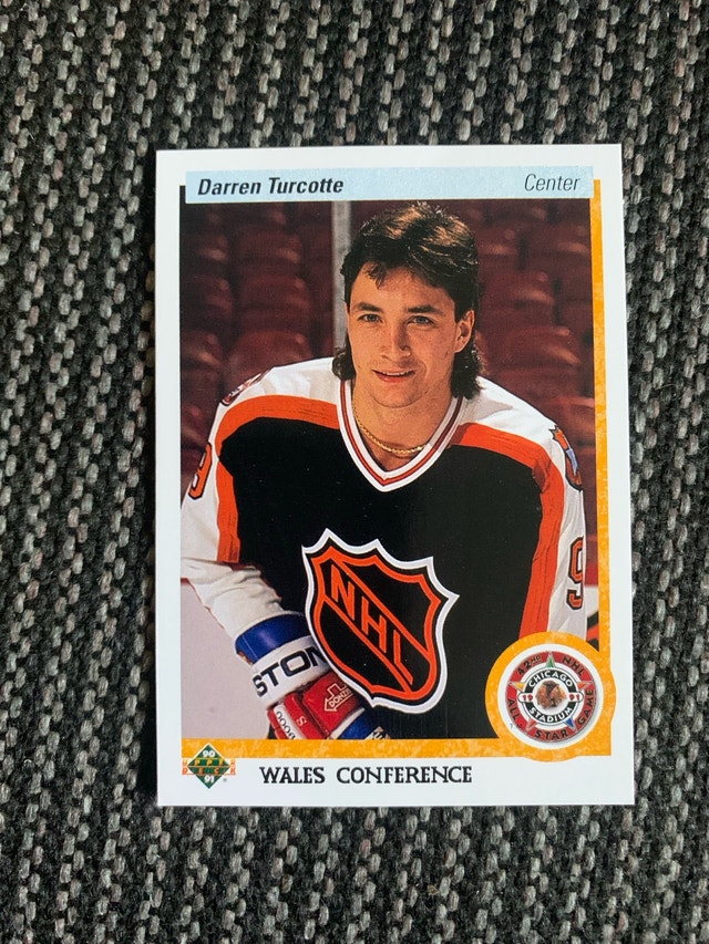 1991 Upper Deck Darren Turcotte Hockey Card - photo 2