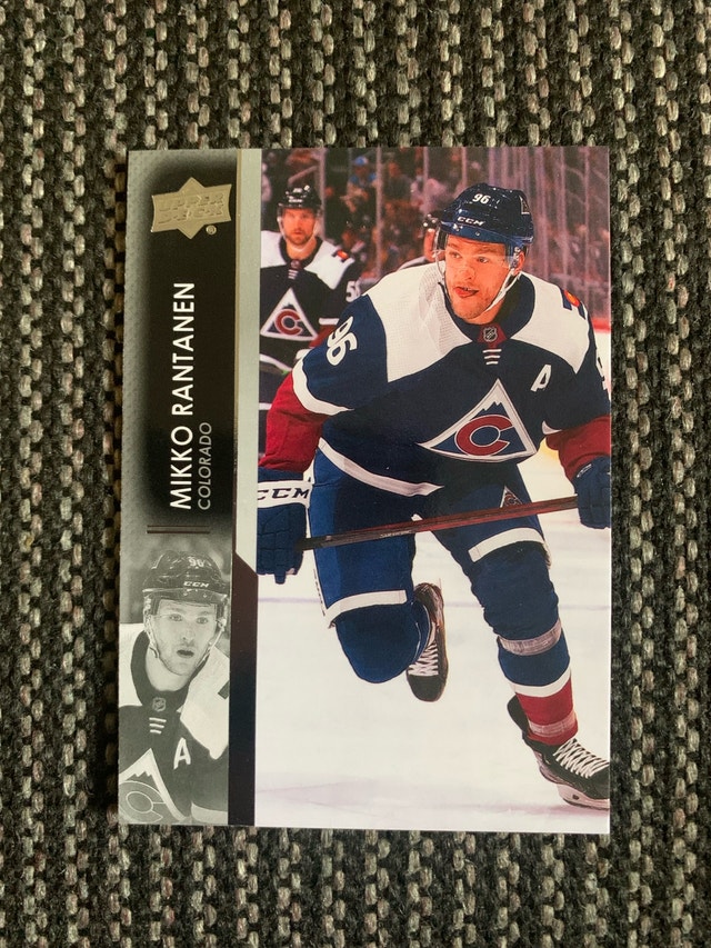 Upper Deck Mikko Rantanen Hockey Card - photo 2