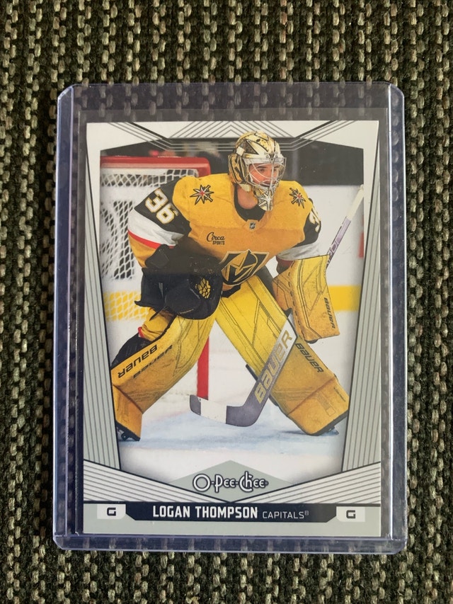 O-Pee-Chee Logan Thompson Hockey Card