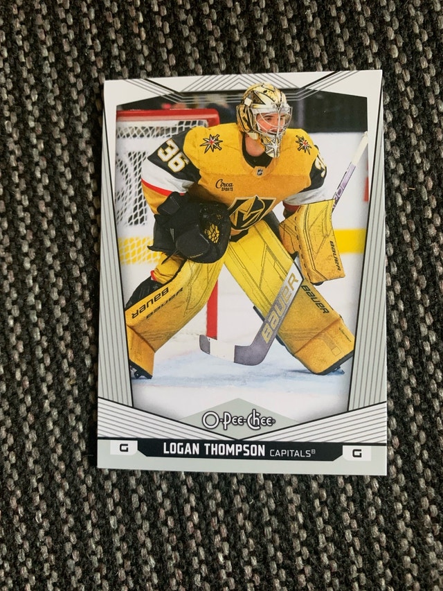 O-Pee-Chee Logan Thompson Hockey Card - photo 2