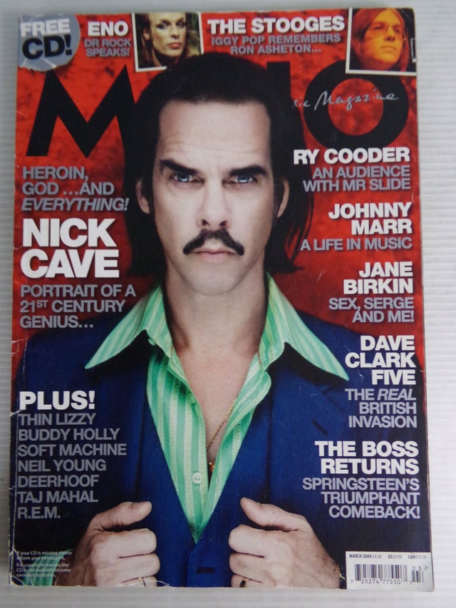 MOJO Magazine Issue 184 March 2009 - Nick Cave