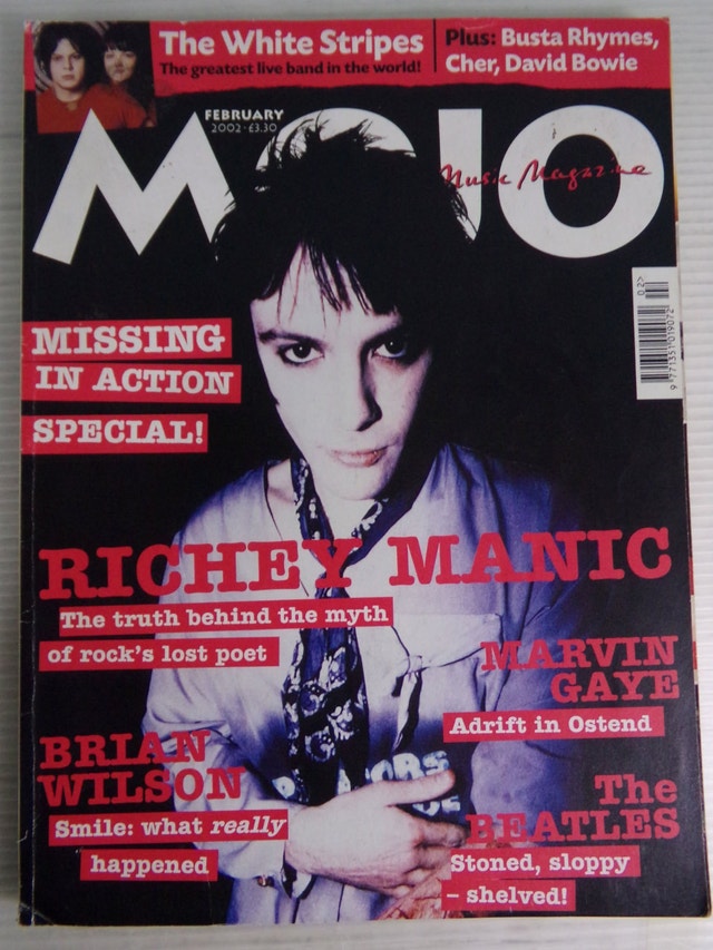 MOJO Magazine Issue 99 February 2002 - Richey Manic