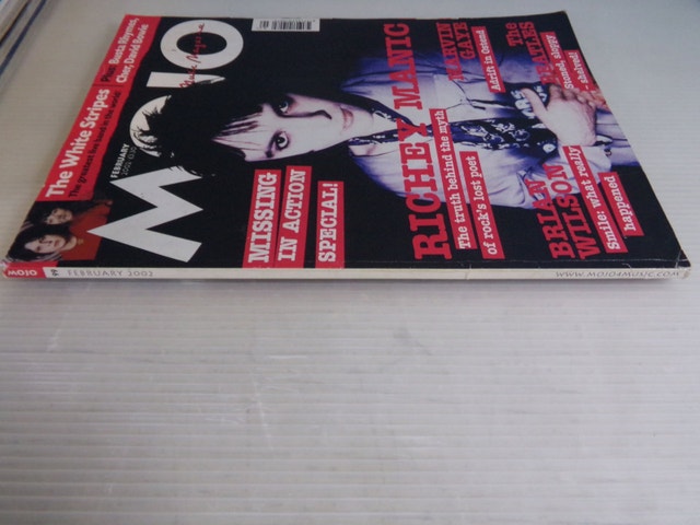 MOJO Magazine Issue 99 February 2002 - Richey Manic - photo 2