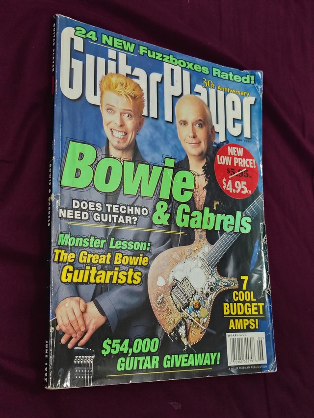 Guitar Player - June 1997 - Bowie & Gabrels