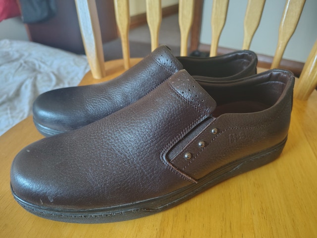 Brown M.S brand Men's Dress Shoes (Size 41)