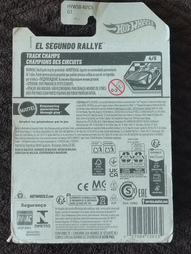 Hot Wheels El Segundo Rallye 2025 "Track Champs" 242/250 - photo 2
