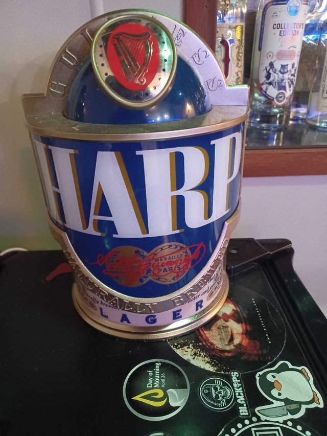 Harp, Smithwick's, and Kilkenny Bar Displays