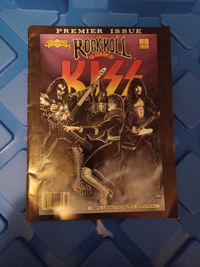Revolutionary Comics Rock 'N' Roll Comics KISS Issue 1 - photo 3