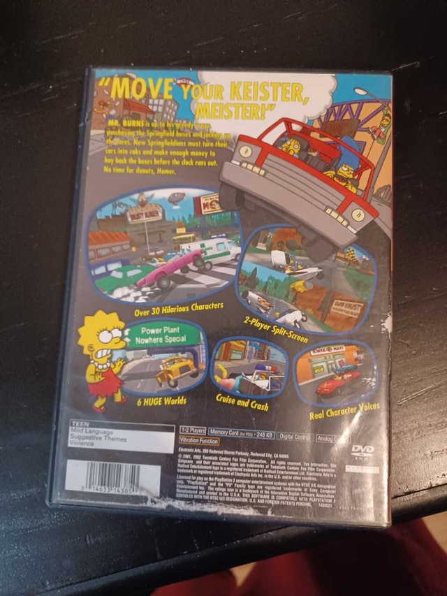 Electronic Arts The Simpsons Road Rage PlayStation 2 - photo 2