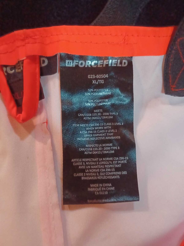 Forcefield Safety Bib Overalls - photo 2