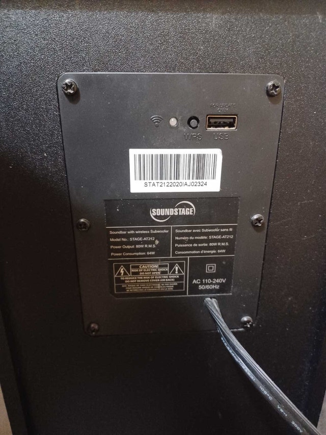 Soundstage STAGE-AT212 Wireless Subwoofer
