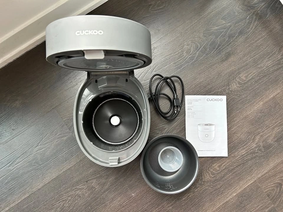 CUCKOO 3-Cup Fuzzy Logic Rice Cooker – CR-0375FG