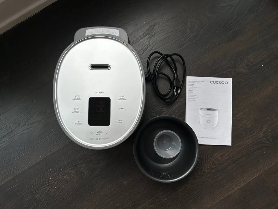 CUCKOO 3-Cup Fuzzy Logic Rice Cooker – CR-0375FG - photo 2