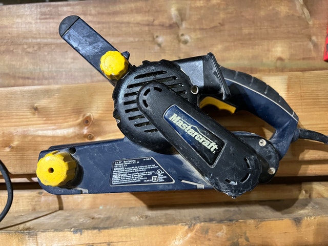 Mastercraft Belt Sander, 3 x 21-in