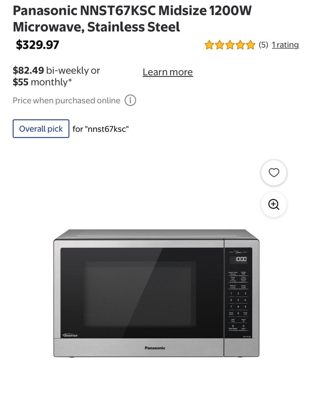 panasonic microwave - photo 2