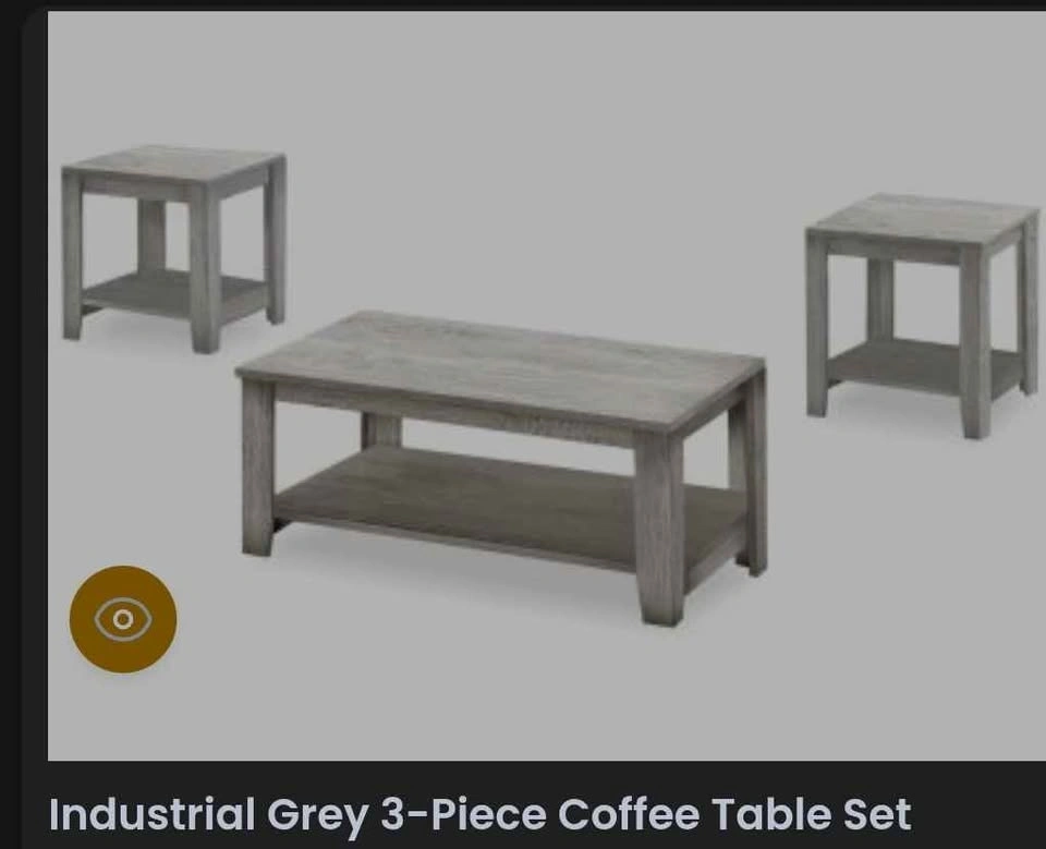 3 piece Coffee table set - photo 2