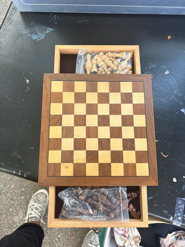 Wooden Chess Set - photo 2
